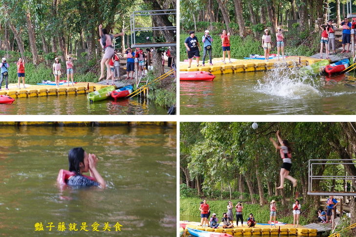 【江南渡假村】台南旅遊．體驗全國唯一水庫跳水．獨木舟遊江南．台糖尖山埤親子遊．台南一日遊動靜皆宜