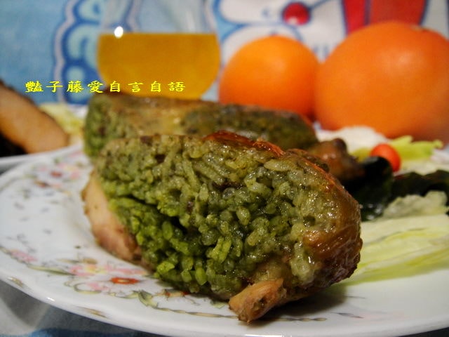 青醬米飯鑲雞腿+風味碳烤豬里脊排懶人料理．有食候【豔子藤美食嚐鮮試吃報告】