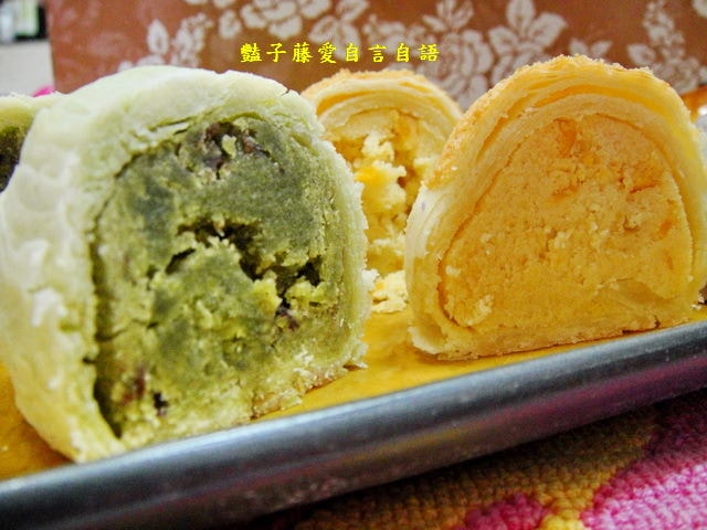 中秋節月餅怎能不吃蛋黃酥．丹尼思烘焙坊【豔子藤就是愛美食】