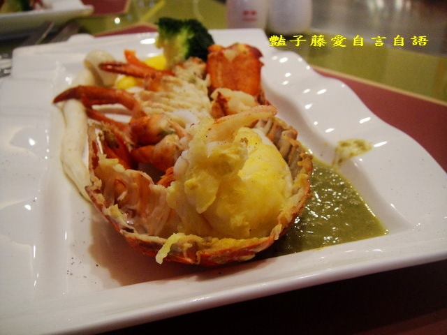 賽薇亞鐵板燒餐廳．波士頓龍蝦雙人套餐【豔子藤就是愛美食】