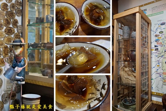 高雄美食寶來36號咖啡愛玉．酸梅愛玉冰清涼消暑【豔子藤就是愛美食】