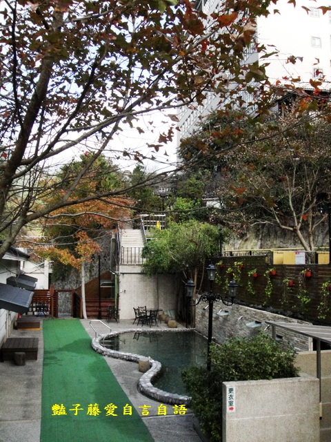 台中旅遊＆統一谷關溫泉養生會館。日式庭園露天溫泉泡湯去【豔子藤旅遊全地圖】