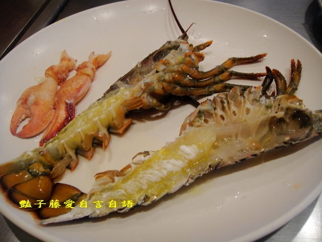 賽薇亞鐵板燒餐廳．波士頓龍蝦雙人套餐【豔子藤就是愛美食】