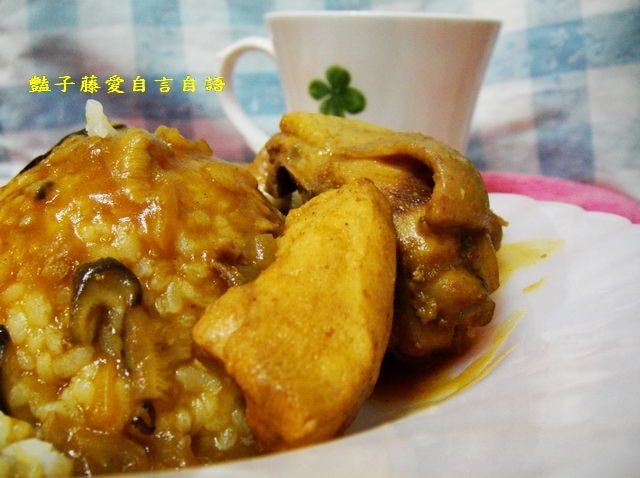 豔家廚房＆蘋果蜂蜜好吃咖哩飯套餐【豔子藤就是愛美食】