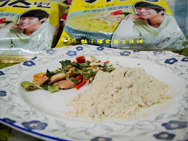 煮食麵點＆綠森林米奇熊韓國朴有天Kiss雞絲麵+Paldo咕咕麵【豔子藤美食嚐鮮試吃報告】