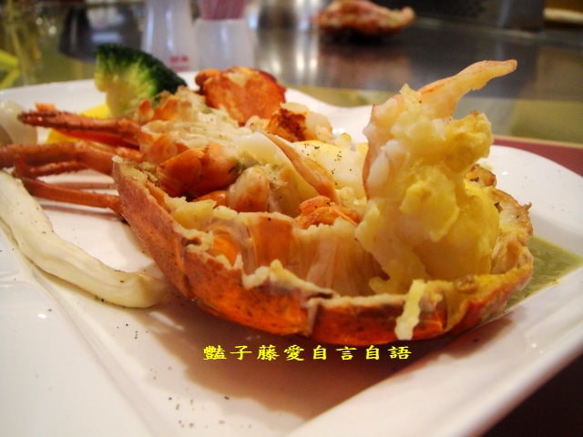 賽薇亞鐵板燒餐廳．波士頓龍蝦雙人套餐【豔子藤就是愛美食】