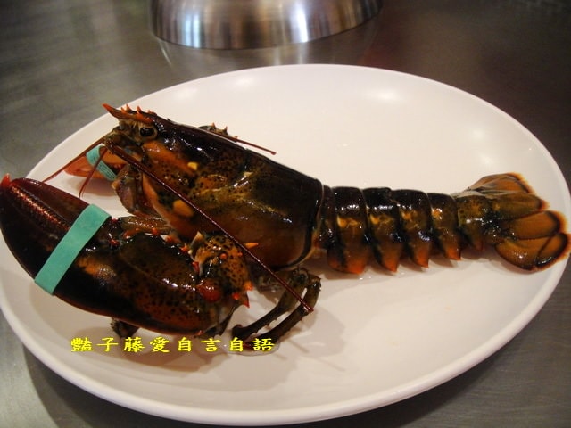 賽薇亞鐵板燒餐廳．波士頓龍蝦雙人套餐【豔子藤就是愛美食】