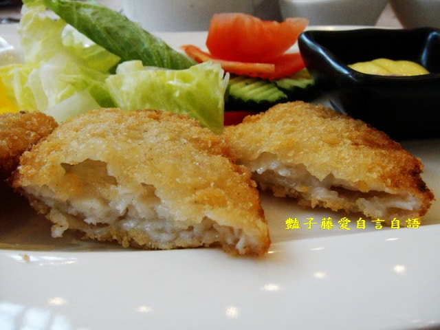 統一渡假村谷關溫泉養生會館松饕樓。日式溫泉套餐蒲燒雞腿排+和風香酥魚排+下午茶【豔子藤就是愛美食】