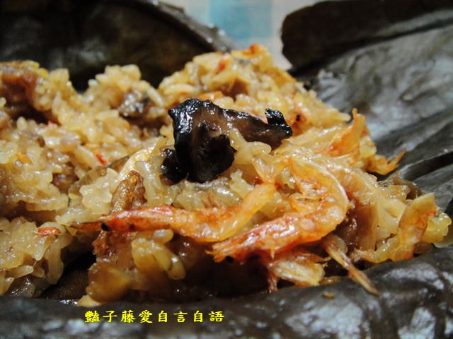 煮食麵點＆食家諾姆拉。香Ｑ荷葉櫻花蝦油飯【豔子藤美食嚐鮮試吃報告】