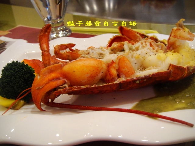 賽薇亞鐵板燒餐廳．波士頓龍蝦雙人套餐【豔子藤就是愛美食】