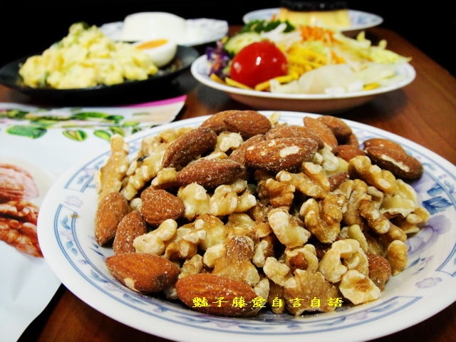 茶點零食＆萬歲牌無調味核桃杏仁．愛怎麼吃就怎麼吃【豔子藤美食嚐鮮試吃報告】