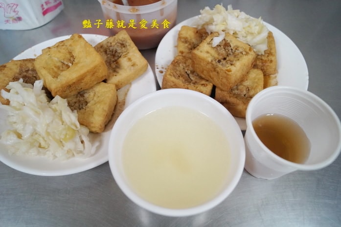 中華夜市美食小吃．潭子臭豆腐．台中在地的滋味【豔子藤就是愛美食】