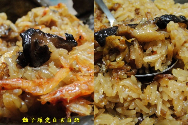 煮食麵點＆食家諾姆拉。香Ｑ荷葉櫻花蝦油飯【豔子藤美食嚐鮮試吃報告】