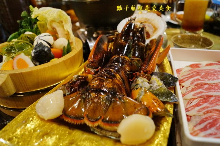 【吳阿水老茶館】台北捷運雙連站老宅美食.特大明蝦生猛海鮮特餐.波士頓龍蝦加價升級頂級和牛海陸套餐