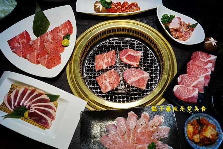 【Nikuniku肉肉燒肉五權西店】台中燒肉.1680豚肉雙人套餐.伊比利豬.松阪豬.海鮮干貝大草蝦.北谷櫻桃鴨幸福饗宴