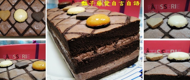 甜食糕點＆金格食品。法式馬卡龍巧克力彌月蛋糕【豔子藤美食嚐鮮試吃報告】