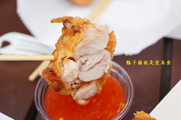 【醬吃雞腿排一中店】一中商圈益民商圈在地小吃．獨門醬汁雞腿排．創意炸物起司蝦球和起司條好好吃