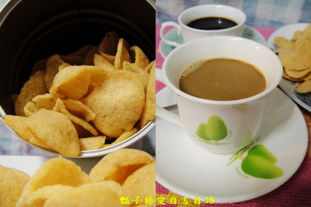 茶點零食＆綠森林米奇熊。泰國MANORA蝦餅+越南G7黑咖啡、三合一咖啡【豔子藤美食嚐鮮試吃報告】