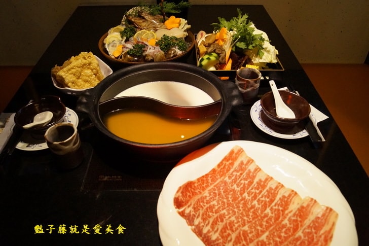 【潮鍋本家鍋物料理】台中市公益路美食.大滿貫海陸鴛鴦鍋.雙味壽喜燒.浪漫火烤兩吃.豔子藤美食地圖