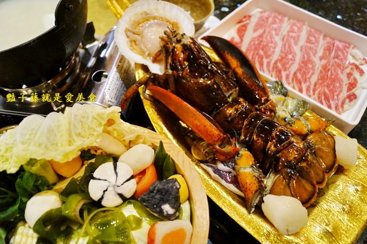 【吳阿水老茶館】台北捷運雙連站老宅美食.特大明蝦生猛海鮮特餐.波士頓龍蝦加價升級頂級和牛海陸套餐