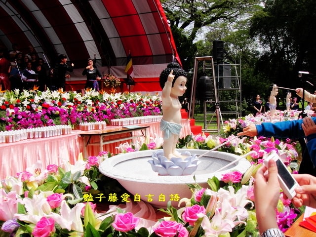 台中旅遊＆2013佛誕節暨浴佛園遊會【豔子藤旅遊全地圖】