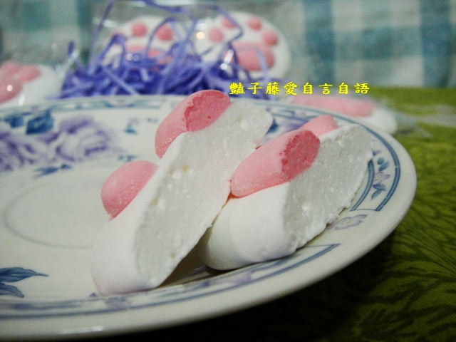 甜食糕點＆杯子物語。可愛粉紅貓掌棉花糖超卡哇伊【豔子藤美食嚐鮮試吃報告】