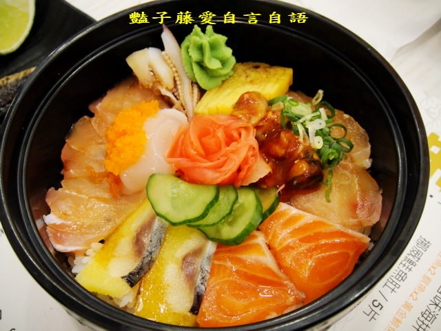 一築金野台炙燒牛肉握壽司．盛合海鮮蓋飯幸福美味【豔子藤就是愛美食】