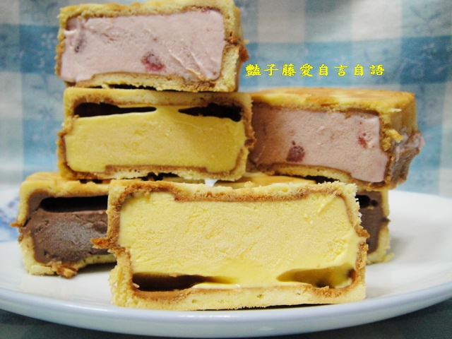 甜食糕點＆元祖雪餅巧克力脆片草莓芒果味。中秋限定！錯過要再等一年【豔子藤美食嚐鮮試吃報告】