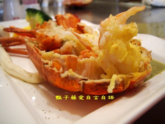 賽薇亞鐵板燒餐廳．波士頓龍蝦雙人套餐【豔子藤就是愛美食】