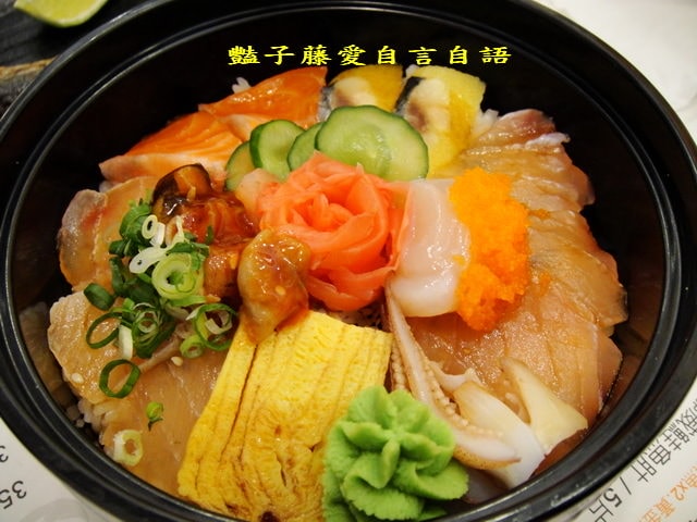 一築金野台炙燒牛肉握壽司．盛合海鮮蓋飯幸福美味【豔子藤就是愛美食】