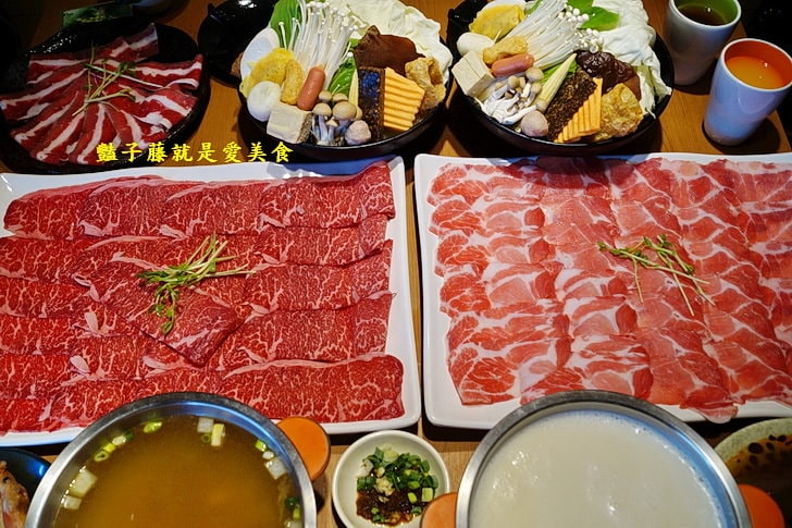 【肉多多火鍋】台中暴龍級火鍋第一品牌.挑戰肉食主義者大胃王.噶瑪蘭盤克夏優選豚美味意難忘／豔子藤