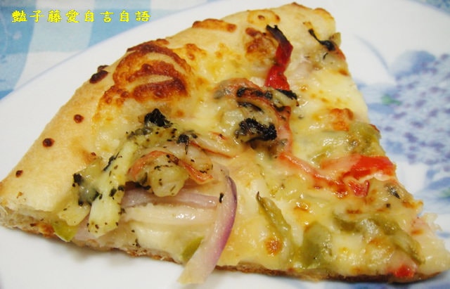 煮食麵點＆必勝客美味比薩輕Q餅皮。蕈菇嫩雞／海鮮彩蔬清爽美食新主張【豔子藤美食嚐鮮試吃報告】