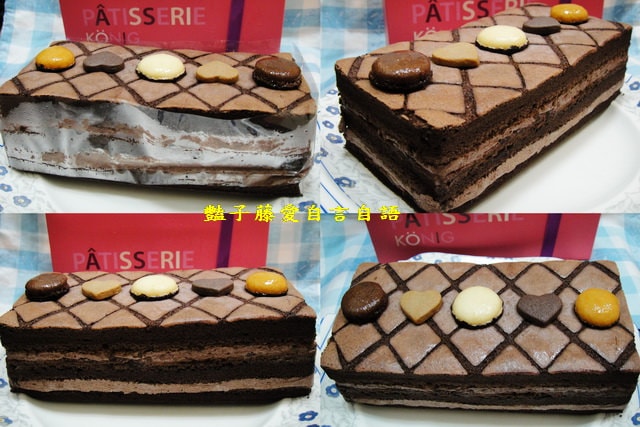 甜食糕點＆金格食品。法式馬卡龍巧克力彌月蛋糕【豔子藤美食嚐鮮試吃報告】
