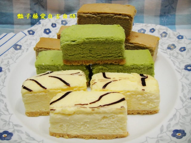 甜食糕點＆巨嘴鳥。原味抹茶楓糖咖啡冰淇淋重乳酪棒【豔子藤美食嚐鮮試吃報告】